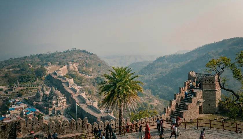 Aerial View from Kumbhalgarh Fort