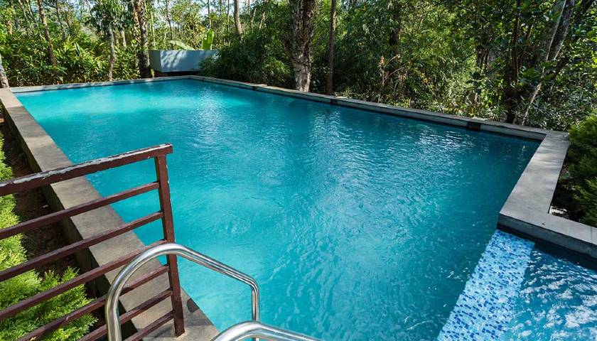 Pool - The Mountain Courtyard Thekkady