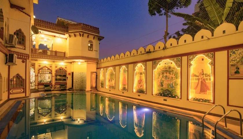 Pool Umaid Bhawan Heritage Hotel, Jaipur