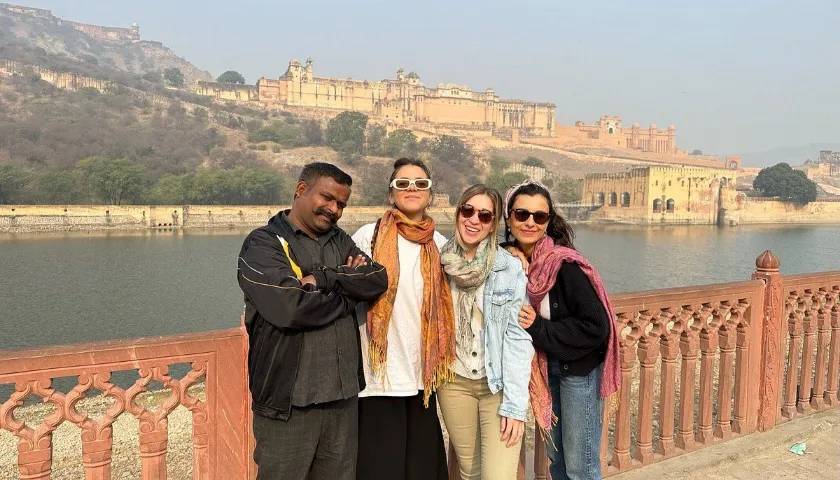 Women Travelers visiting Amber Fort, Jaipur